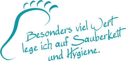 Besonders viel Wert lege ich auf Sauberkeit und Hygiene